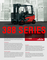 388 Series (Premium)- 80V 7,500-11,000# Electric Forklift (SE tires)