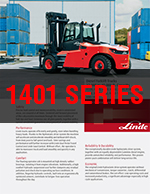 1401 Series (Premium)- 22,000-40,000# Solid Pneumatic Diesel Forklift Trucks